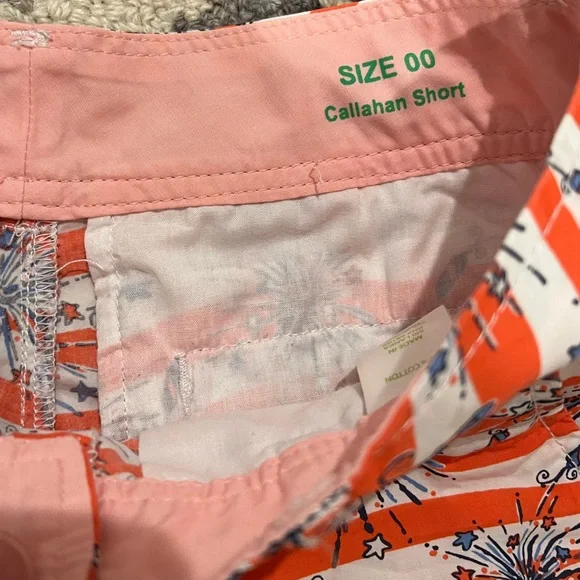 Lilly Pulitzer ‘She’s A Firecracker’ Glow in the Dark Shorts Shorts